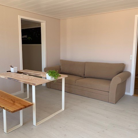 Apartment by the playground